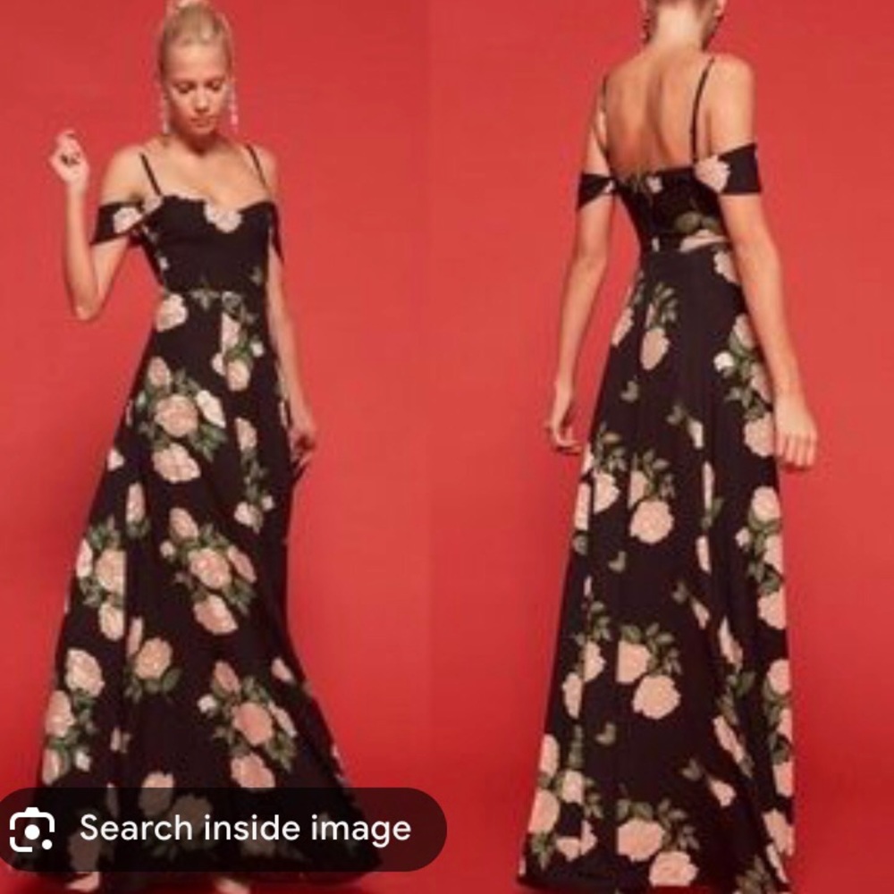 Reformation Poppy Dress (Venus print)